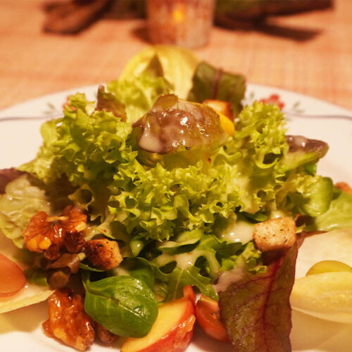 Apfel Walnuss Dressing Rezept