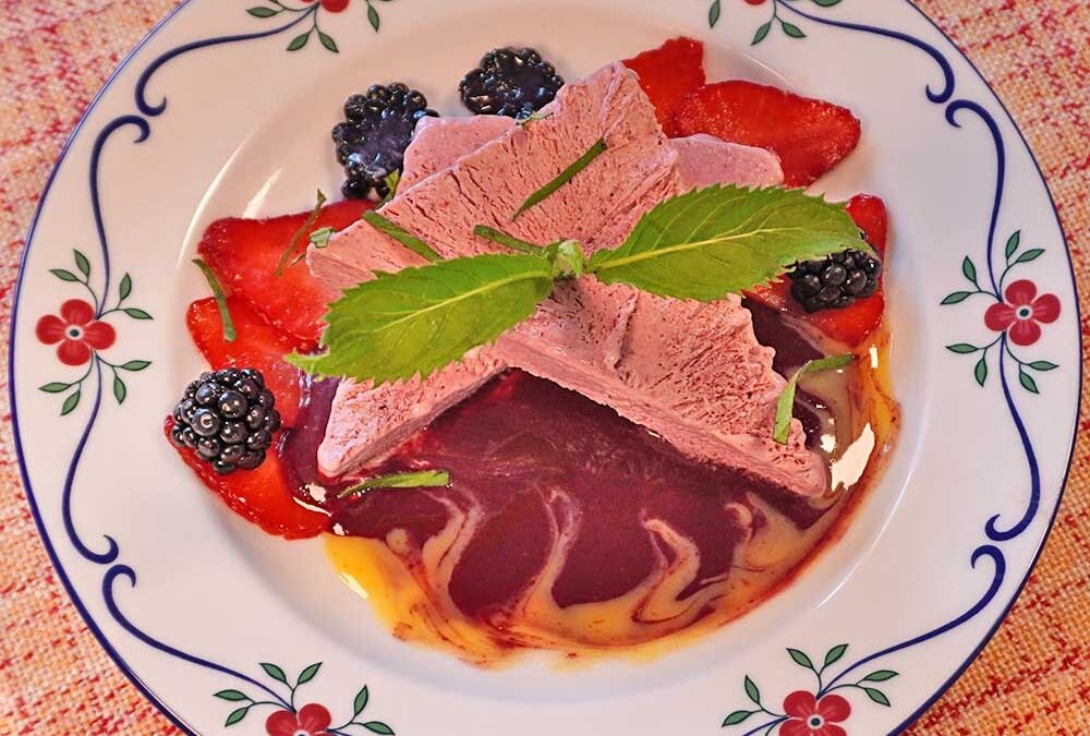 Brombeerparfait Rezept