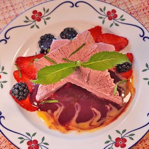 Rezept Brombeerparfait