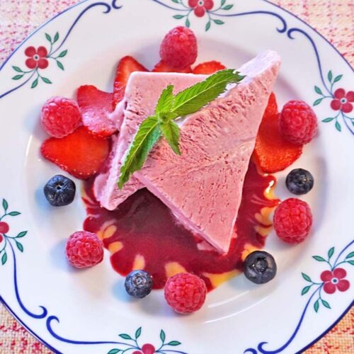 Rezept Himbeerparfait