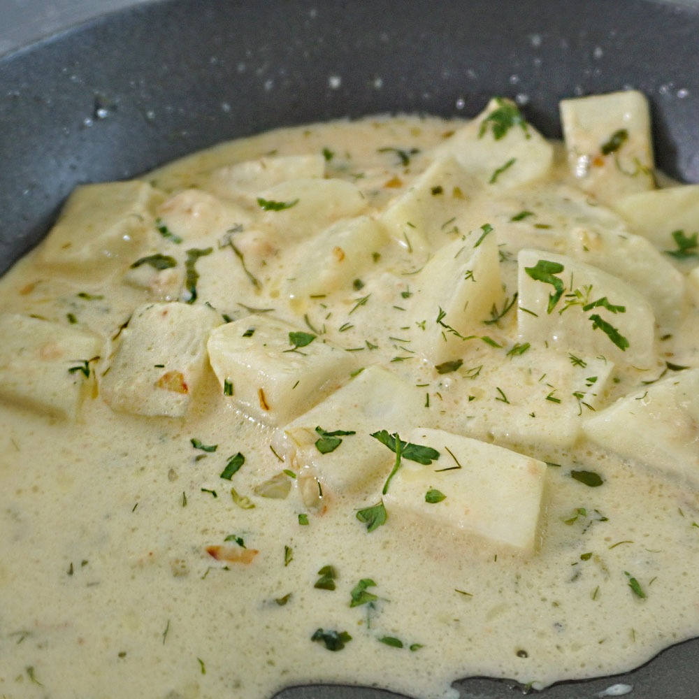 Rahmkohlrabi Rezept einfach 2 Rahmkohlrabi Rezept