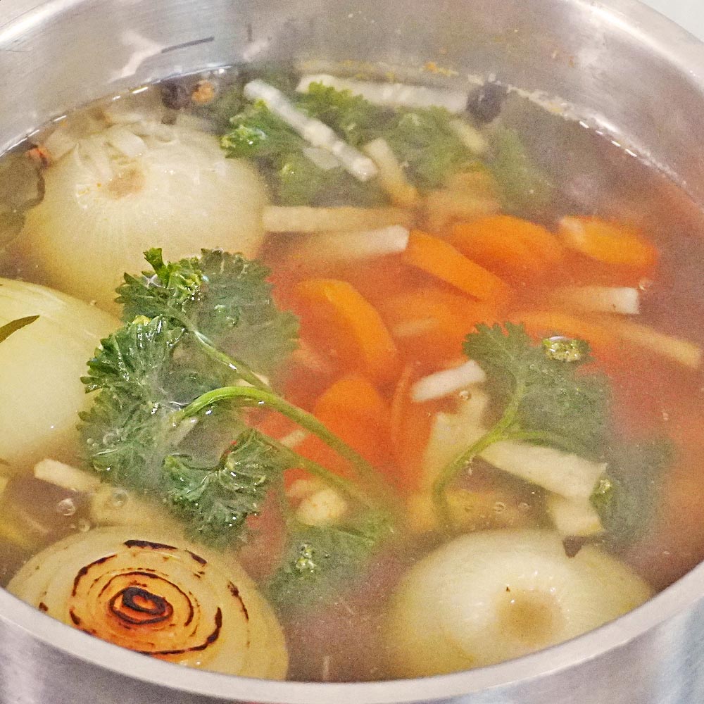 Gemüsebrühe Rezept selbst herstellen