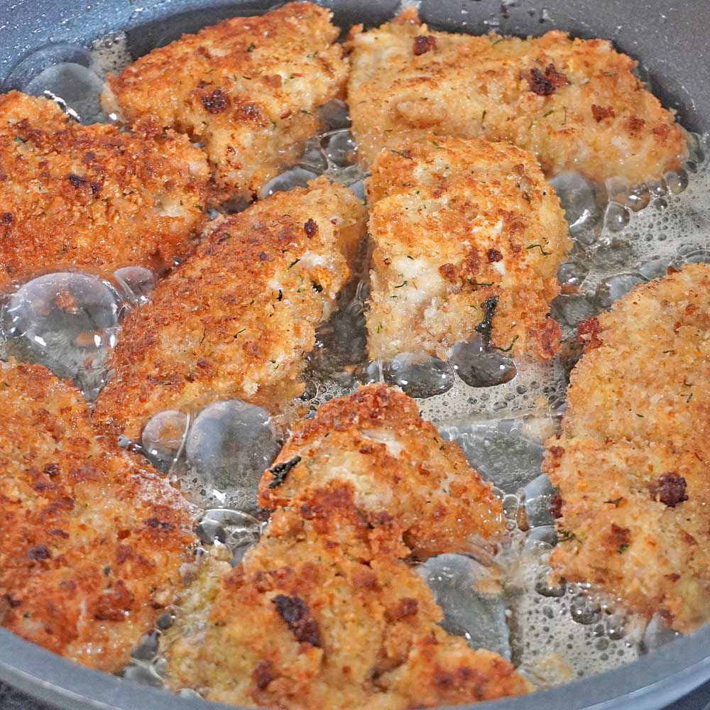 Puten Nuggets selber machen