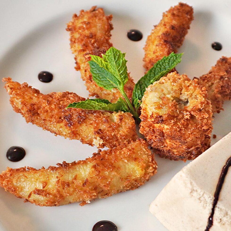 Frittierte Bananen Rezept - wunderbar knusprig - Kochen mit Moki Frittierte Bananen Rezept - wunderbar knusprig - Kochen mit Moki