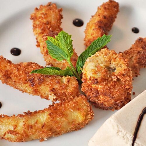 Rezept Frittierte Bananen