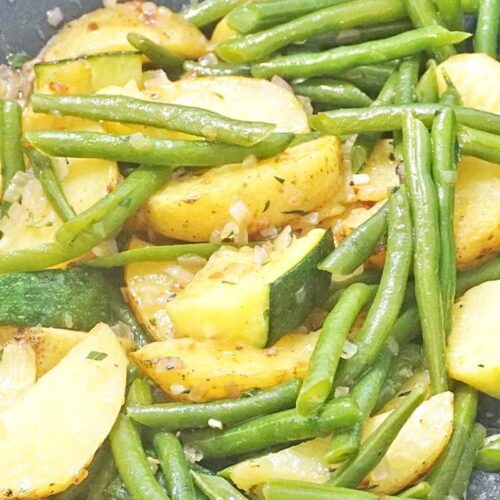 Rezept Grüne Bohnen als Hauptgericht