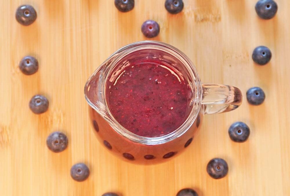 Heidelbeerpüree selber machen – Rezept