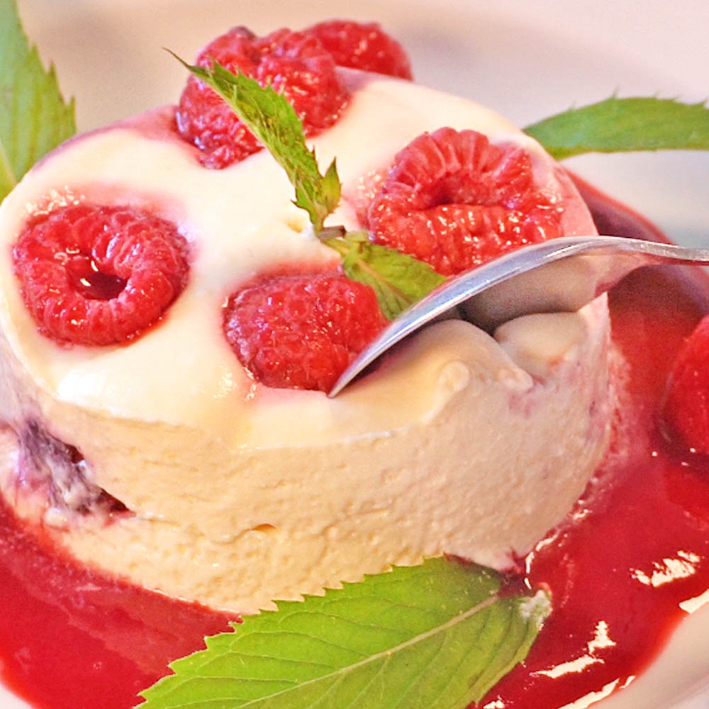Himbeer Mascarpone Mousse Nachtisch