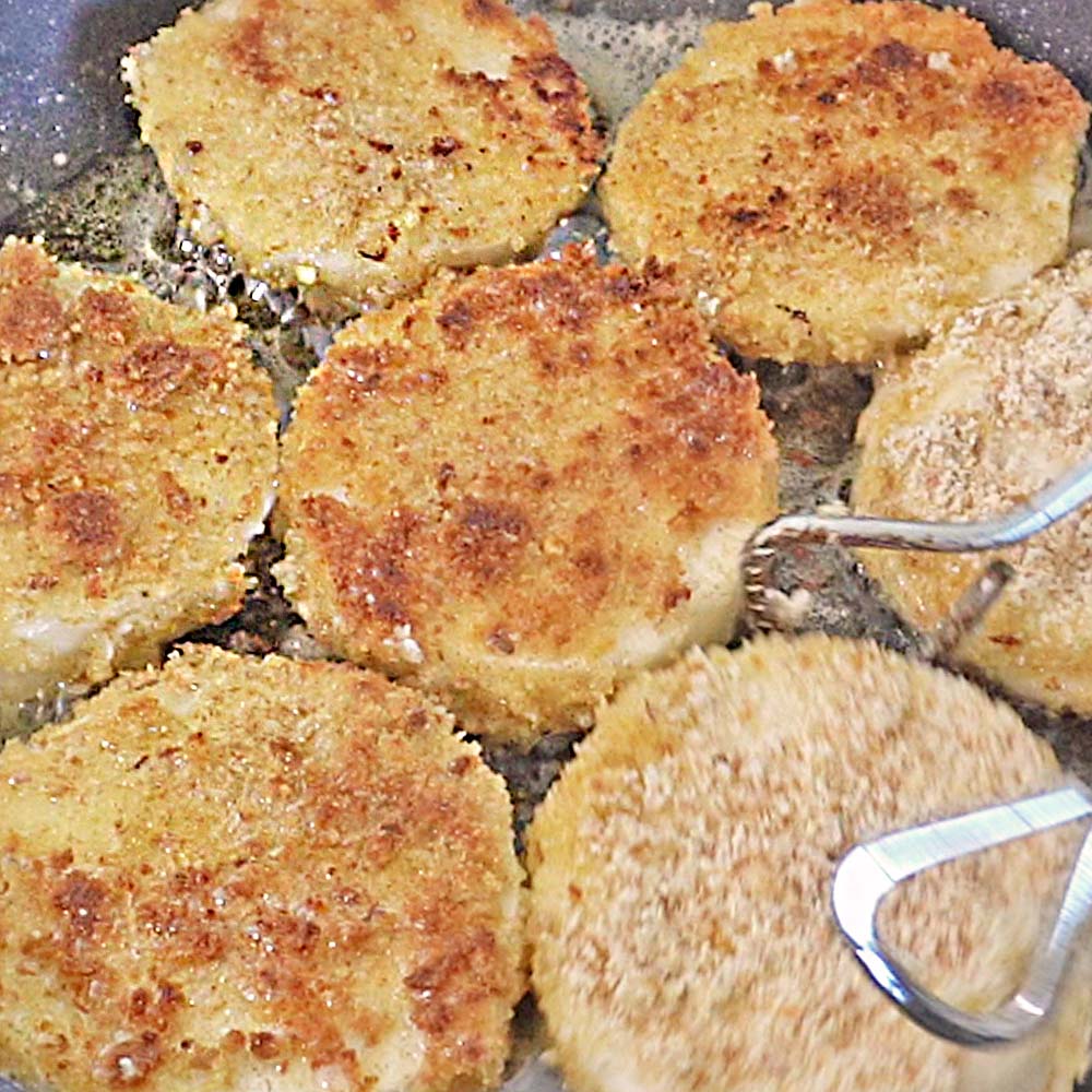 Mairübchen Schnitzel Mairüben Schnitzel