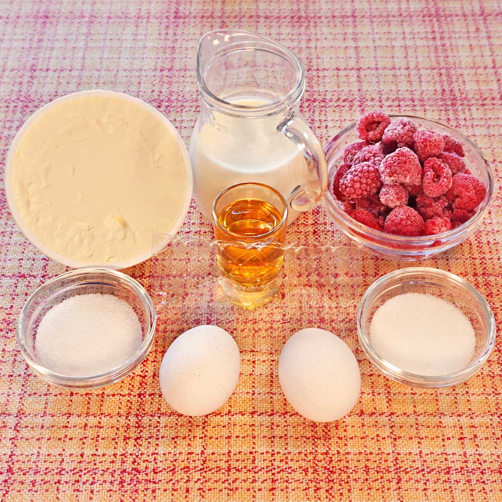 Zutaten Himbeer Mascarpone Mousse Himbeer Mascarpone Mousse Zutaten