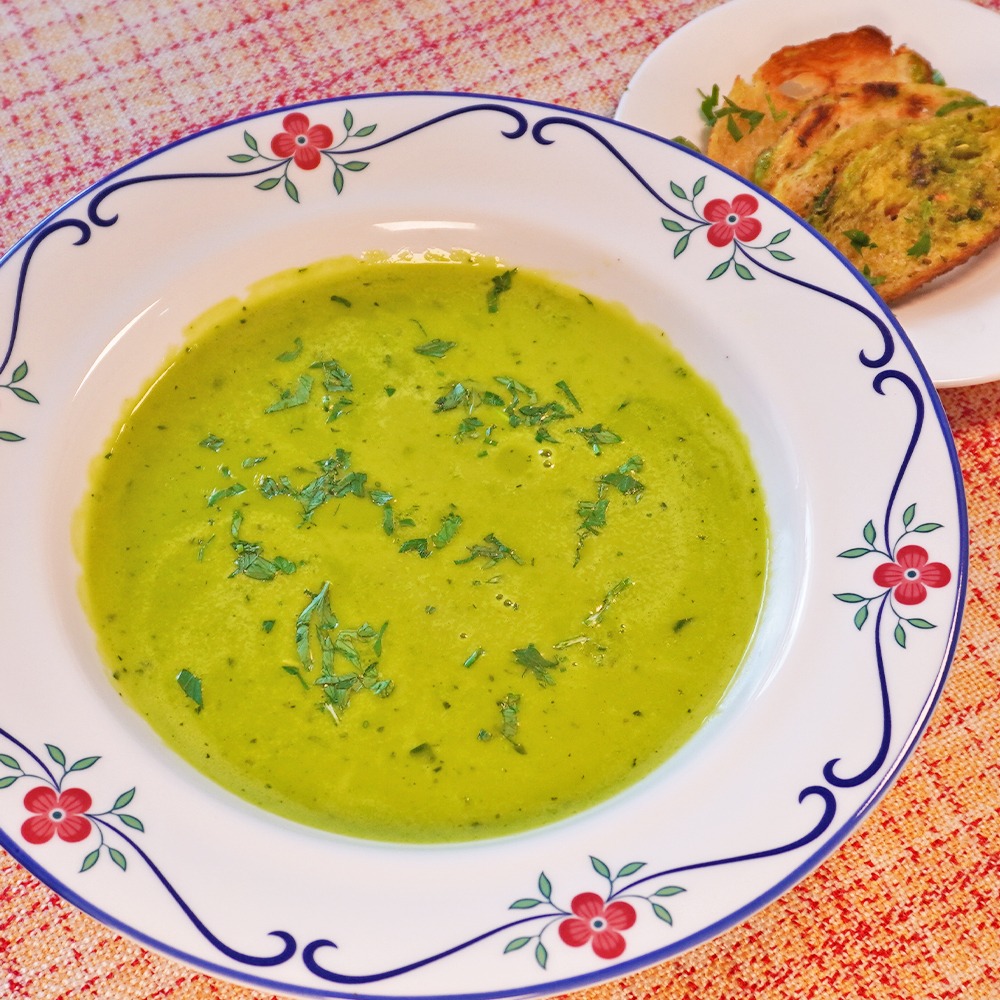 Cremige Petersiliensuppe Rezept einfach