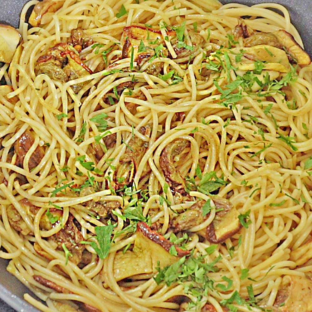 Steinpilze Rezept mit Nudeln Steinpilze Rezept mit Spaghetti