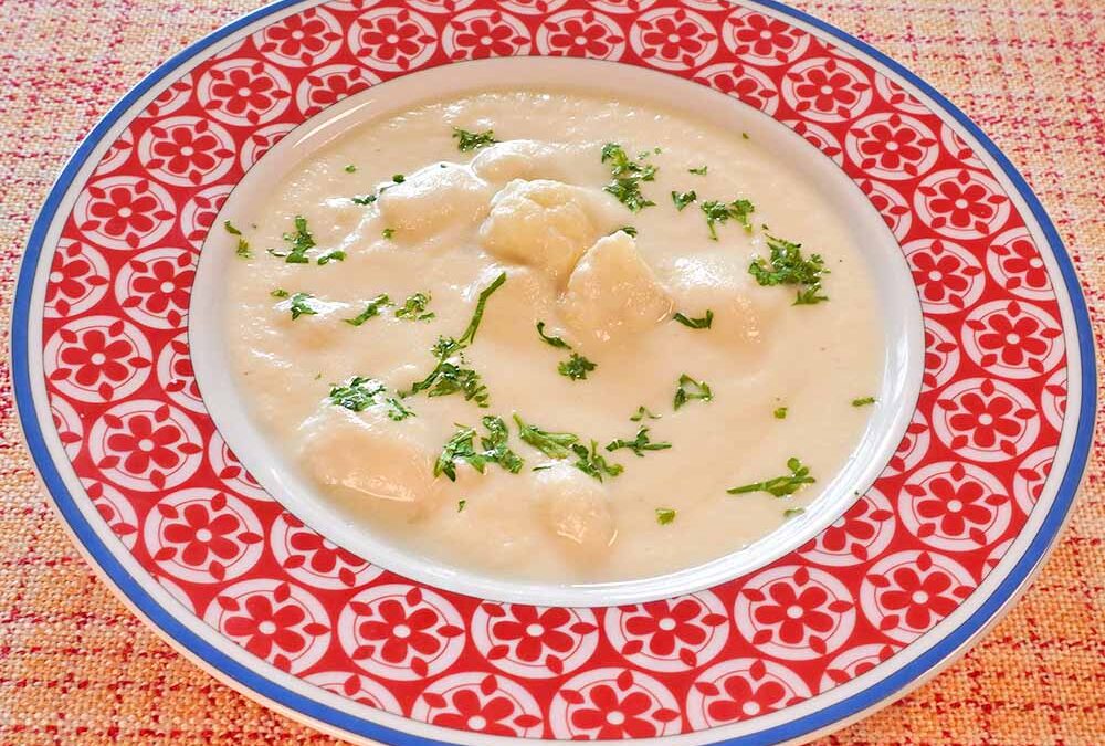 Cremige Blumenkohlsuppe Rezept