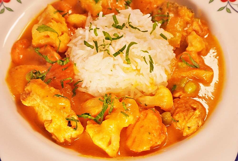 Putencurry mit Kokosmilch Rezept – Thai Curry