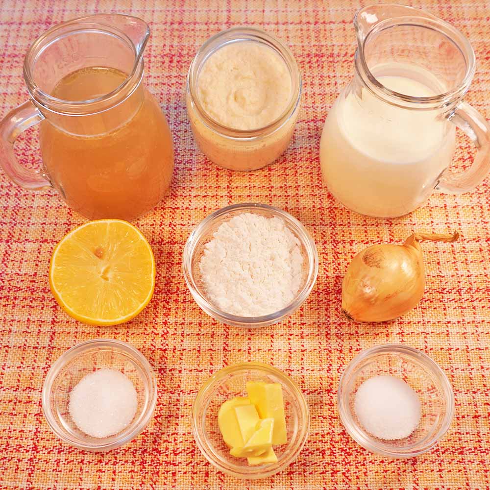 Meerrettichsoße Zutaten