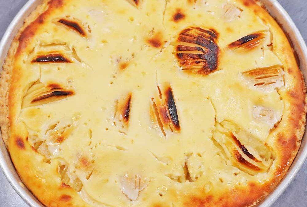 Saftiger Apfelkuchen mit Skyr Rezept