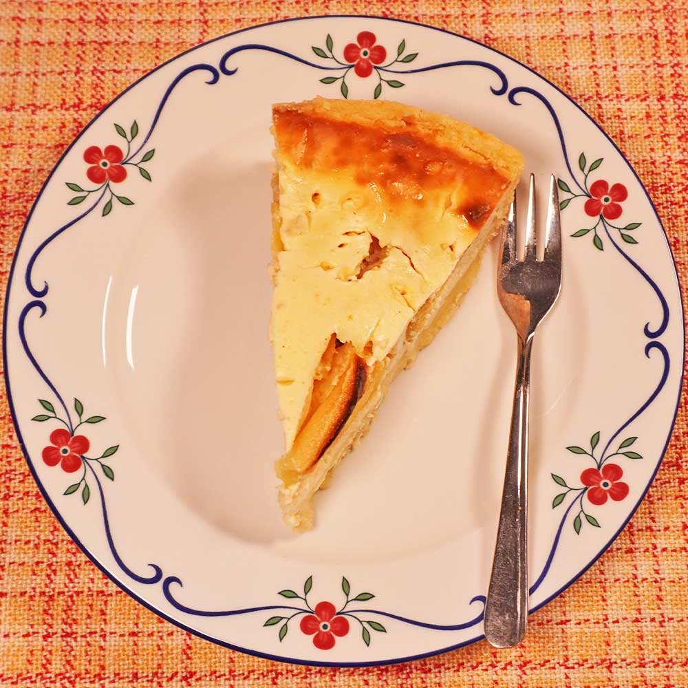 Saftiger Apfelkuchen mit Skyr Rezept Saftiger Apfel Skyr Kuchen Rezept