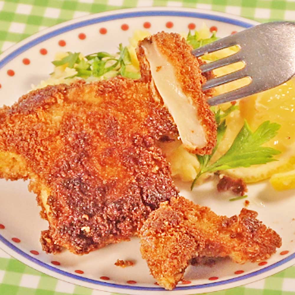 Steinpilzschnitzel Rezept einfach Vegetarische Schnitzel aus Steinpilz