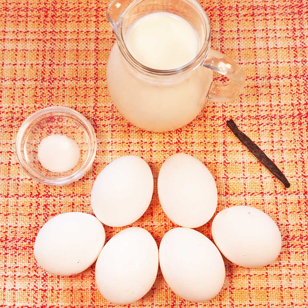 Zutaten Vanillesoße Rezept Zutaten Crème Anglaise Rezept