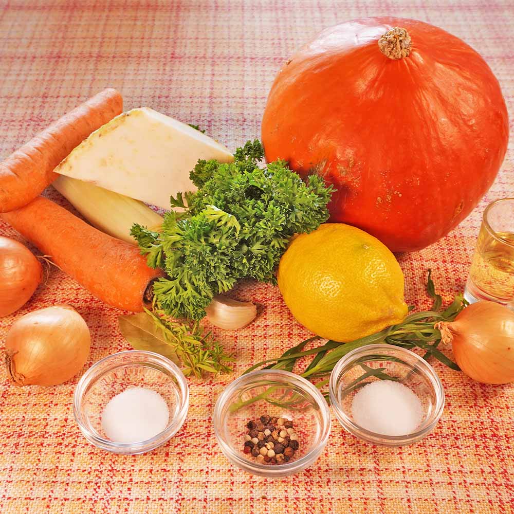 Kürbissuppe Zutaten