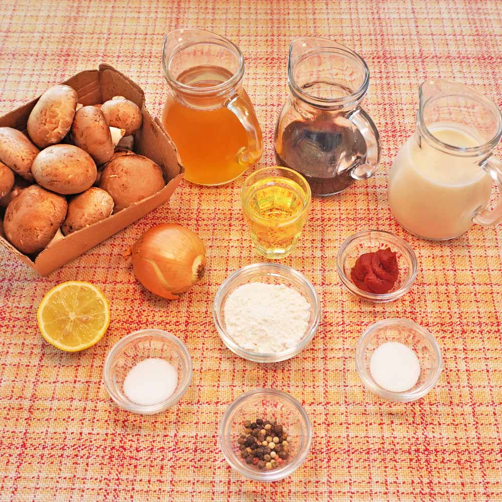 Jägersoße Gewürze und Zutaten