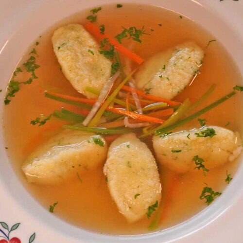 Rezept für Grießnockerl selber machen