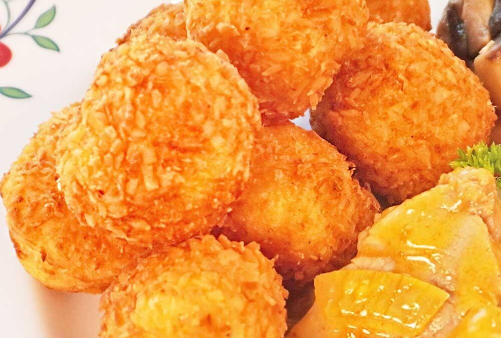 Kokosbällchen Rezept – Kartoffelbällchen mit Kokos