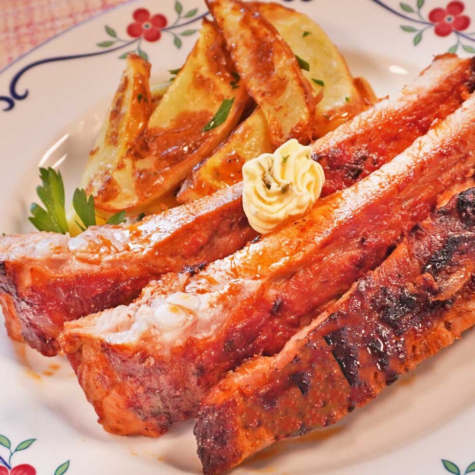 Wie Lange Brauchen Fertige Spareribs Im Backofen Spareribs im Backofen Rezept - Schälrippchen - Kochen mit Moki