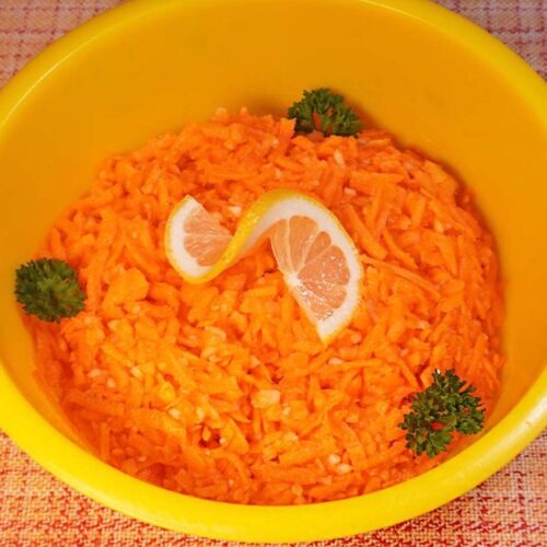 Rezept für Karottensalat mit Apfel