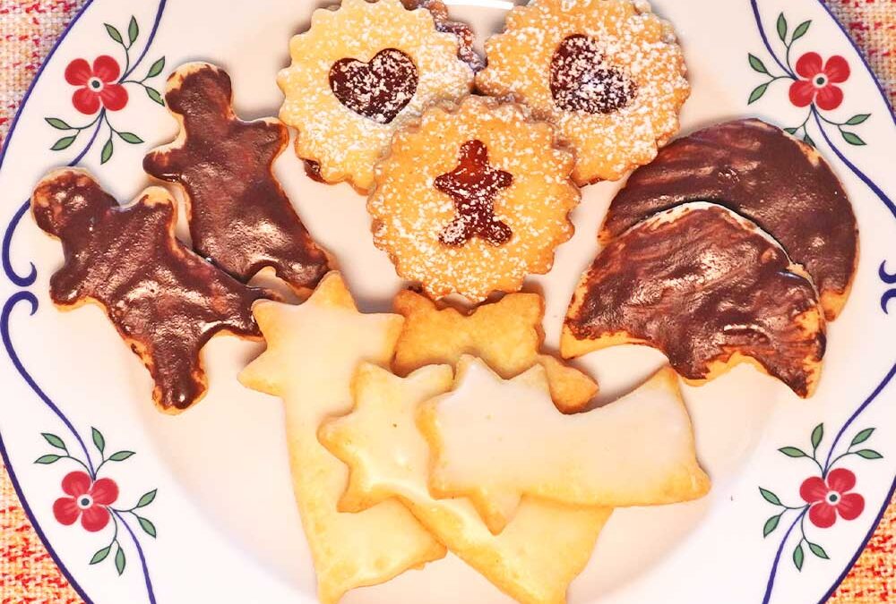 Saftige Mürbeteig-Plätzchen Rezept einfach – klassisch