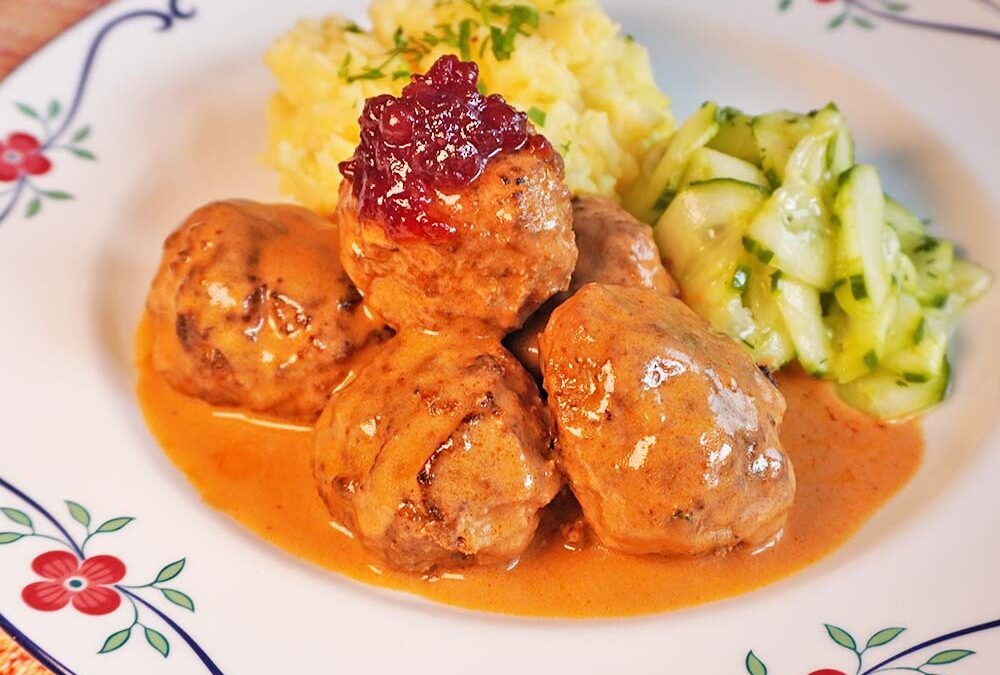 Original Köttbullar Rezept mit Soße