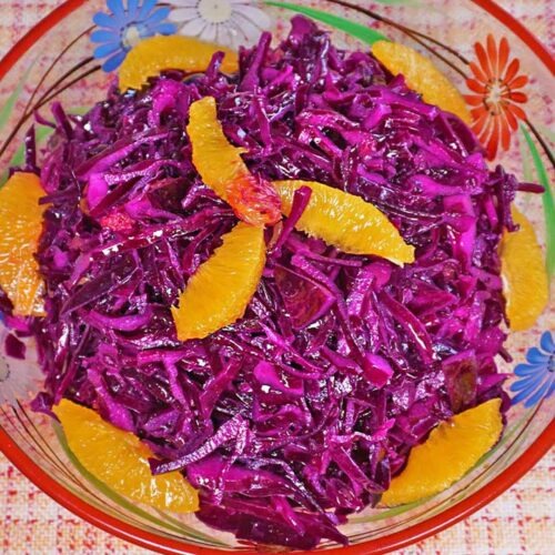 Rotkohlsalat Rezept - schnell und einfach selber machen - Kochen mit Moki