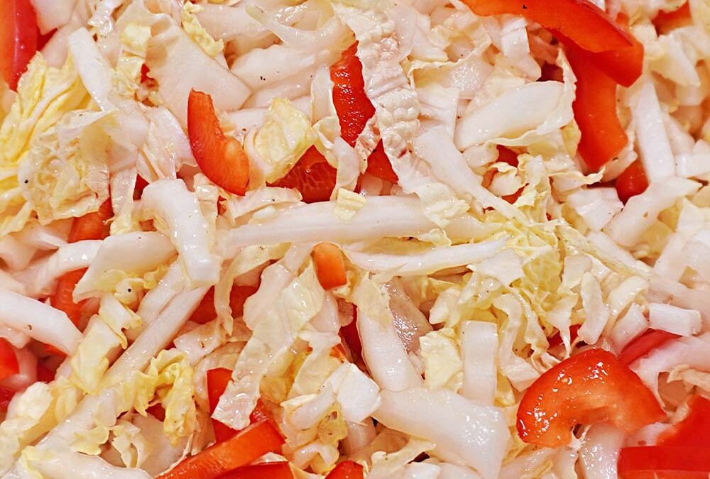 Einfaches Chinakohl Salat Rezept