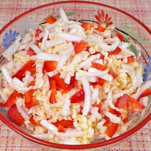 Schnelles Chinakohl Salat Rezept