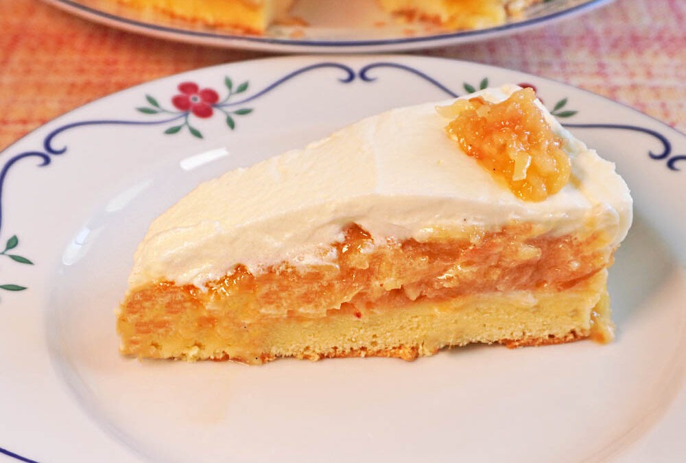 Schwedische Apfeltorte einfaches Rezept