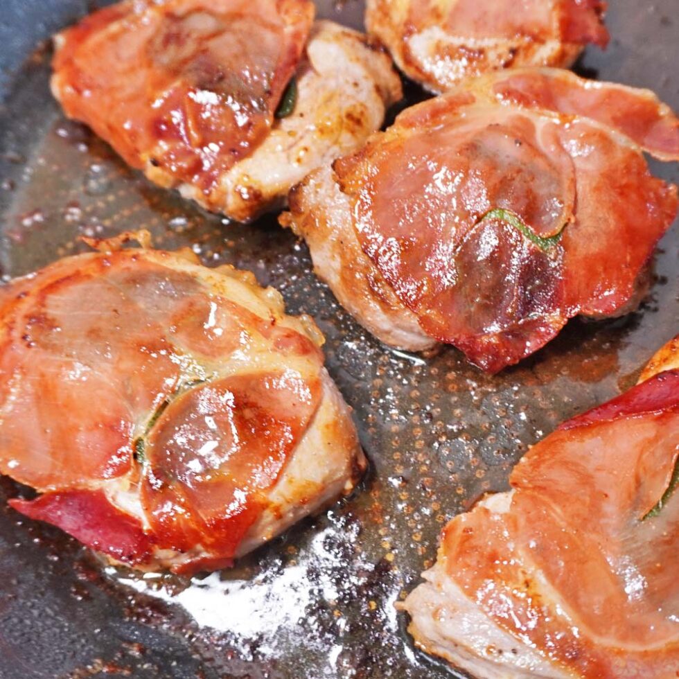 Saltimbocca vom Schwein - schnelles Rezept - Kochen mit Moki