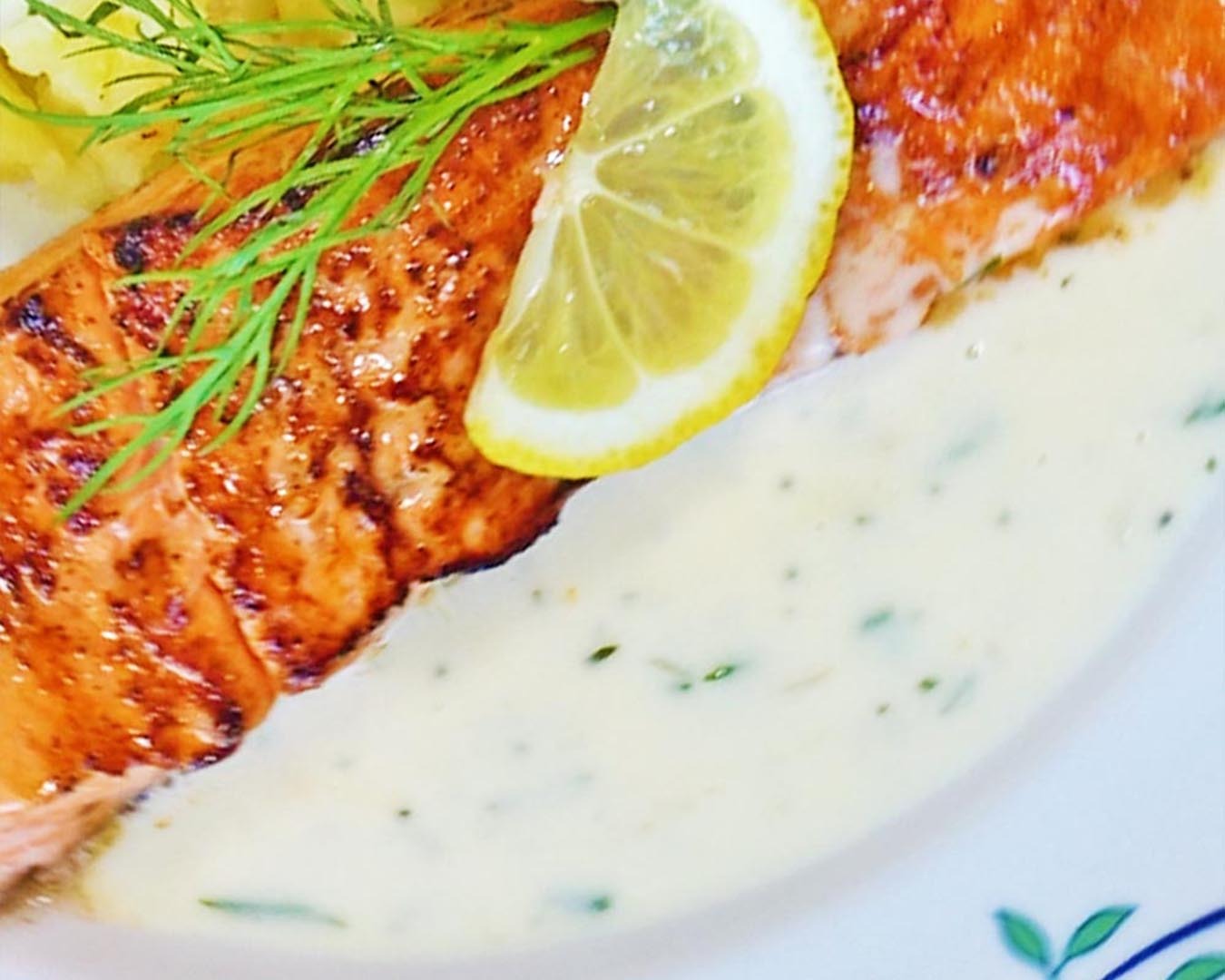 Rezept Soße für Lachs - Dillsauce - Kochen mit Moki Rezept Soße für Lachs - Dillsauce - Kochen mit Moki