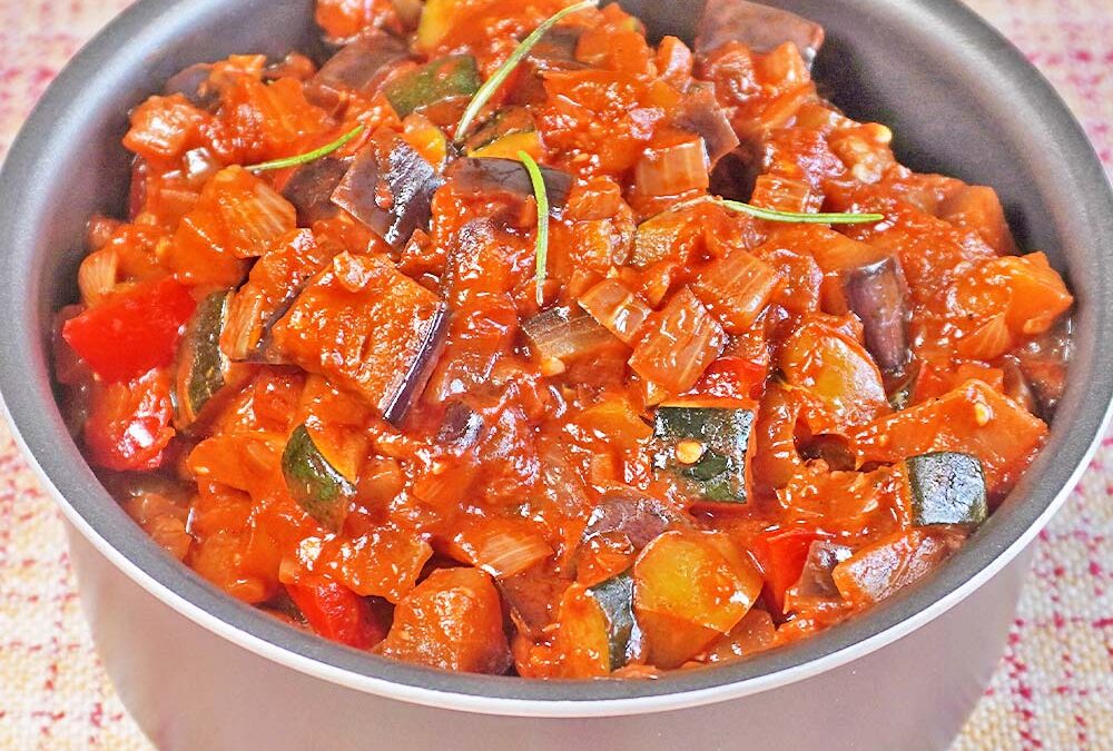 Ratatouille Rezept einfach und vegan