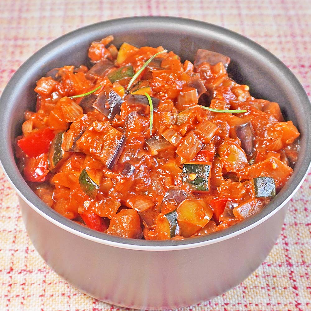 Ratatouille Rezept einfach und vegan