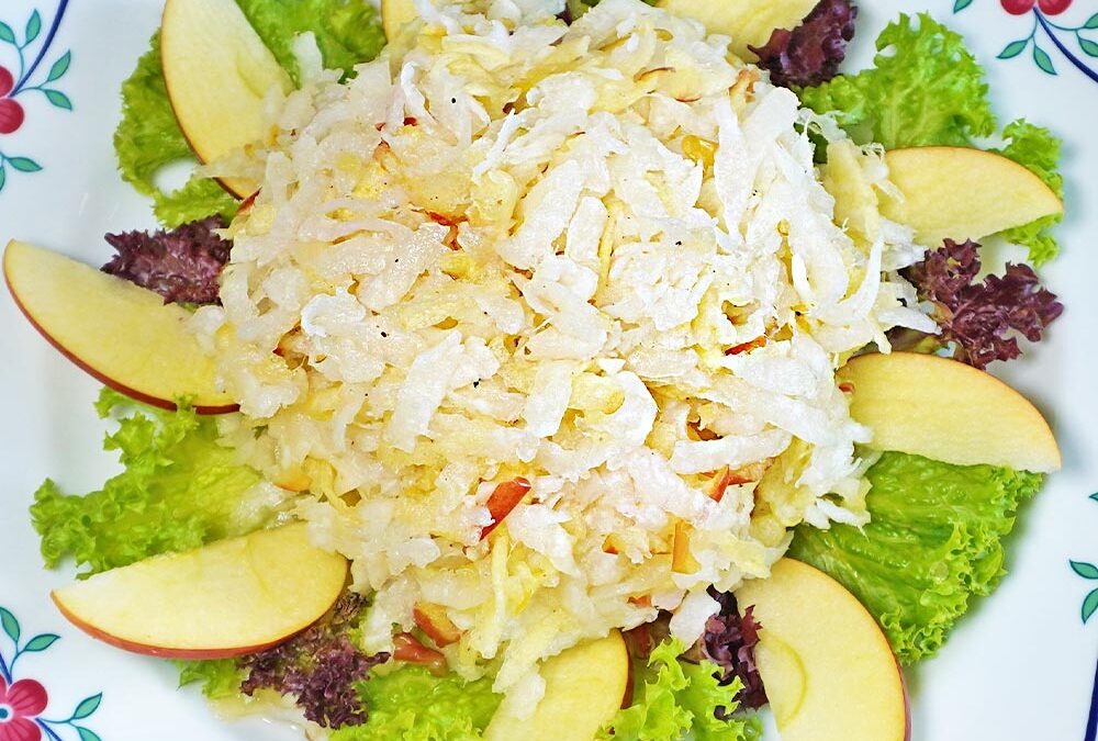Omas Apfel-Rettich-Salat Rezept