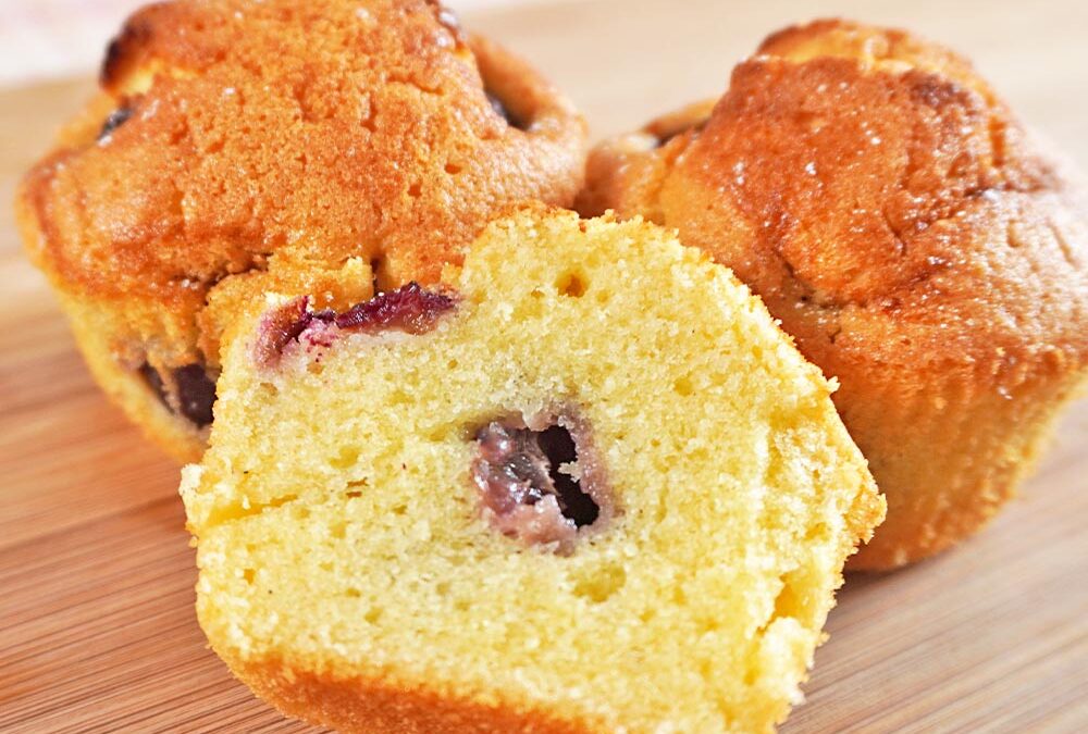 Saftige Kirsch-Muffins mit Eierlikör Rezept