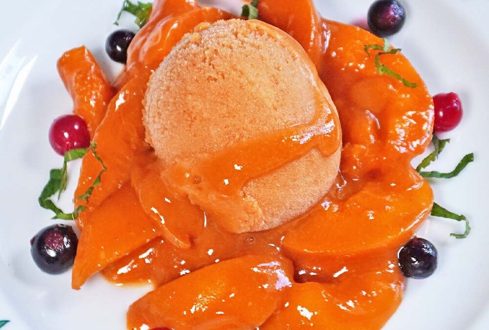 Fruchtiges Aprikosensorbet Rezept zum selber machen