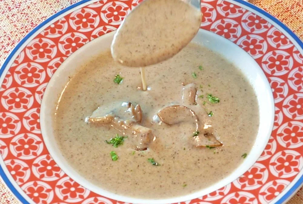 Champignoncremesuppe – schnelles und einfaches Rezept