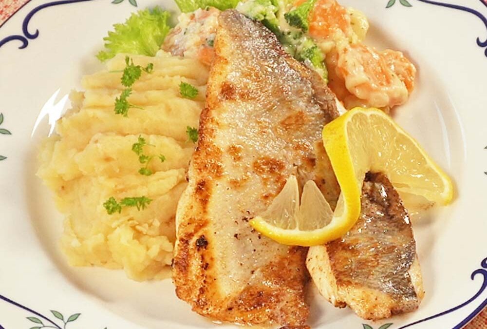 Doradenfilet in der Pfanne gebraten zubereiten Rezept
