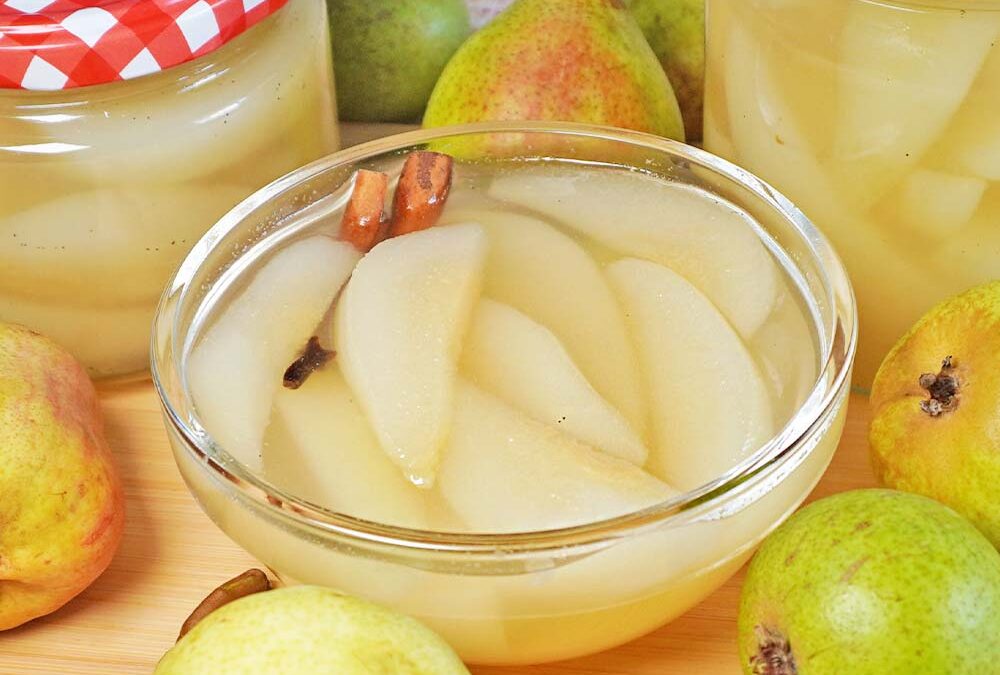 Birnenkompott selber machen und einkochen – wie bei Oma