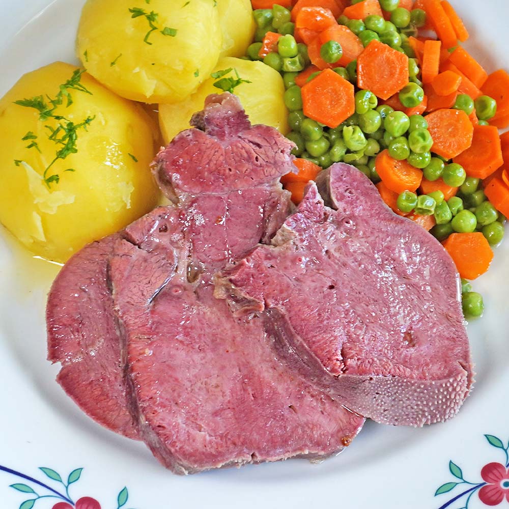 Gepökelte Rinderzunge kochen – einfaches Rezept