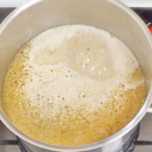 Milch aufkochen