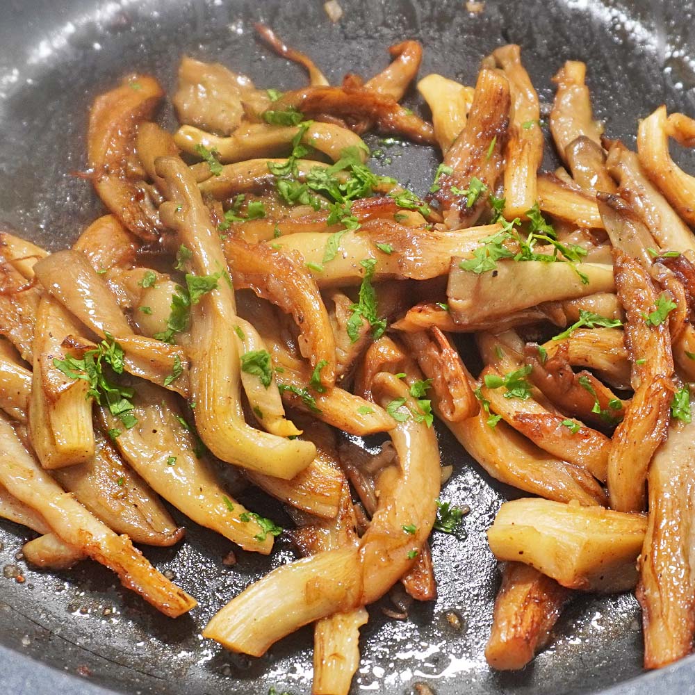 Austernpilze knusprig braten – einfaches Rezept