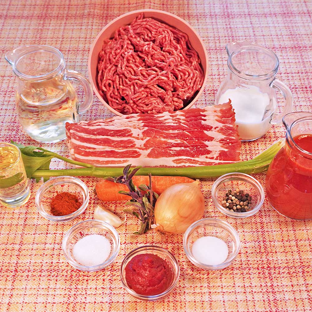 Welche Gewürze in Bolognese