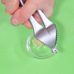 ausgepresster Knoblauch